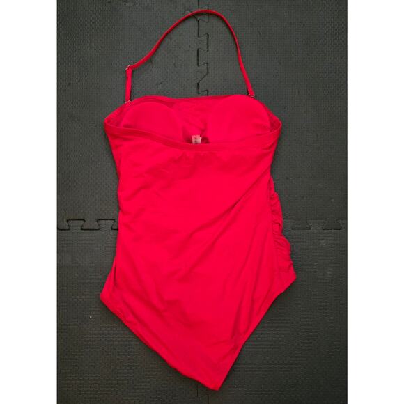 Holipick Red One Piece Swimsuit Tummy Control Womens Size Large - Picture 5 of 9